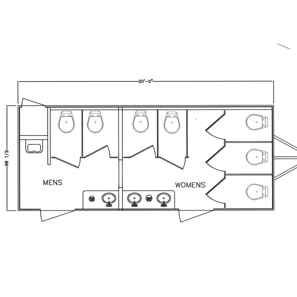 The Citadel trailer floorplan