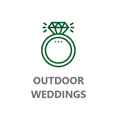 Outdoor weddings icon