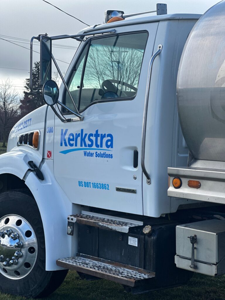 Image of a Kerkstra Water Solutions water truck