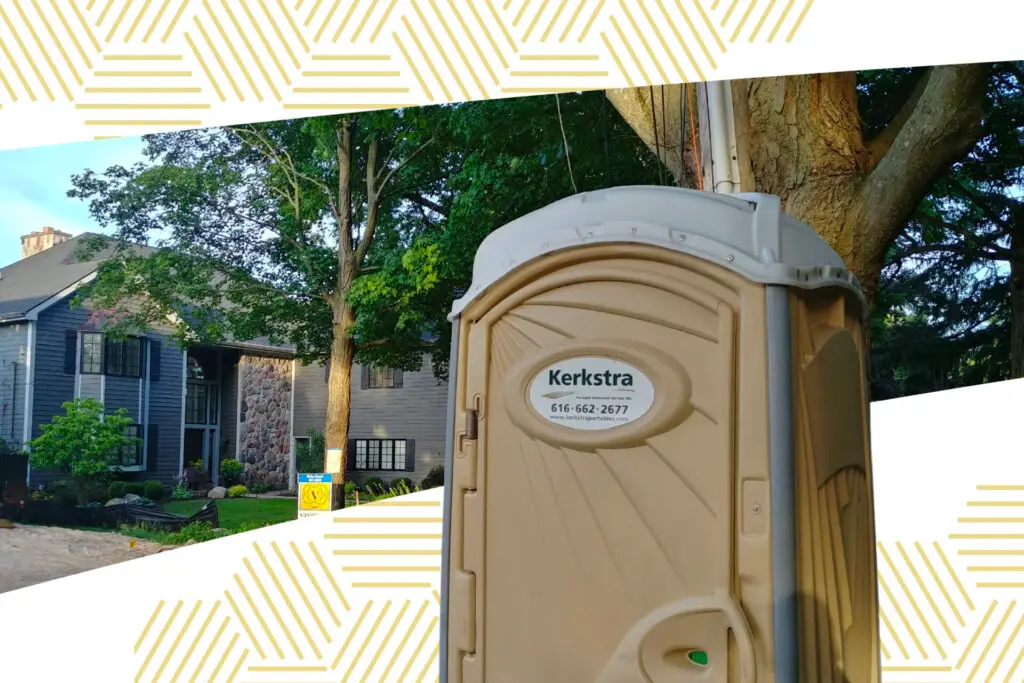 portable restroom