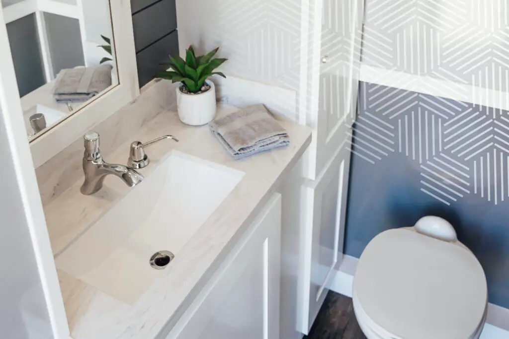 luxury restroom