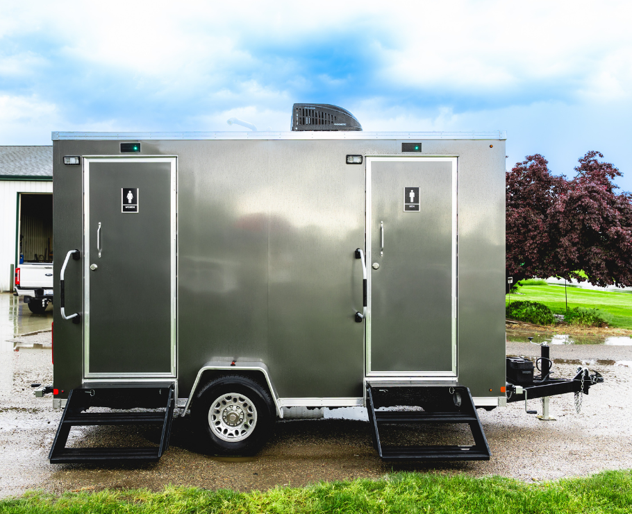 2 stall master bath and shower exterior